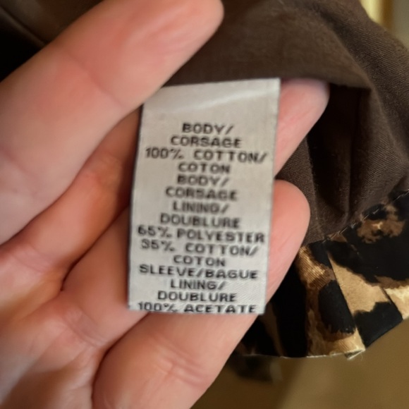 Leopard print jacket - Size Large - Picture 6 of 8